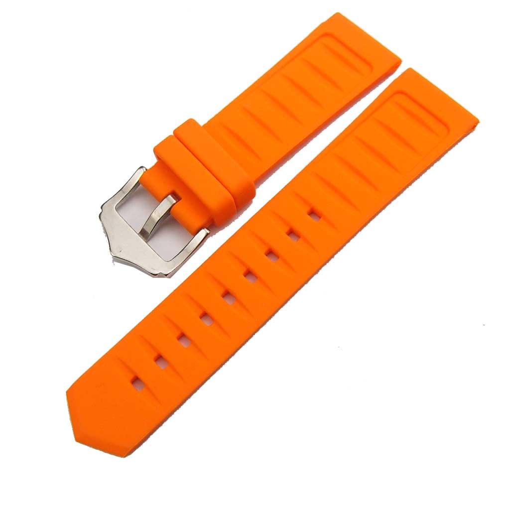 Silicone Rubber Replacement Watch Bands Waterproof Spring