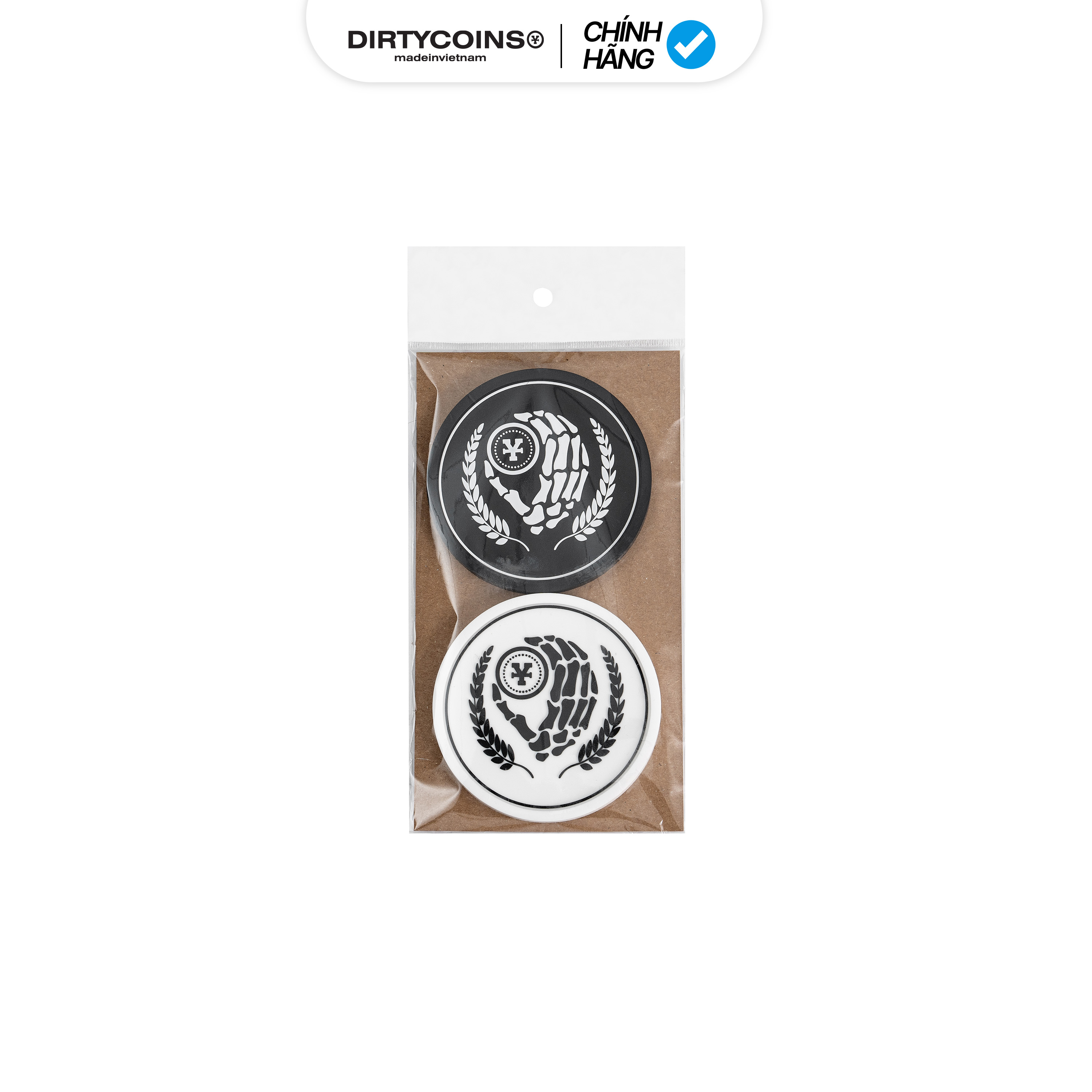 Lót Ly DirtyCoins Logo Coaster Pack