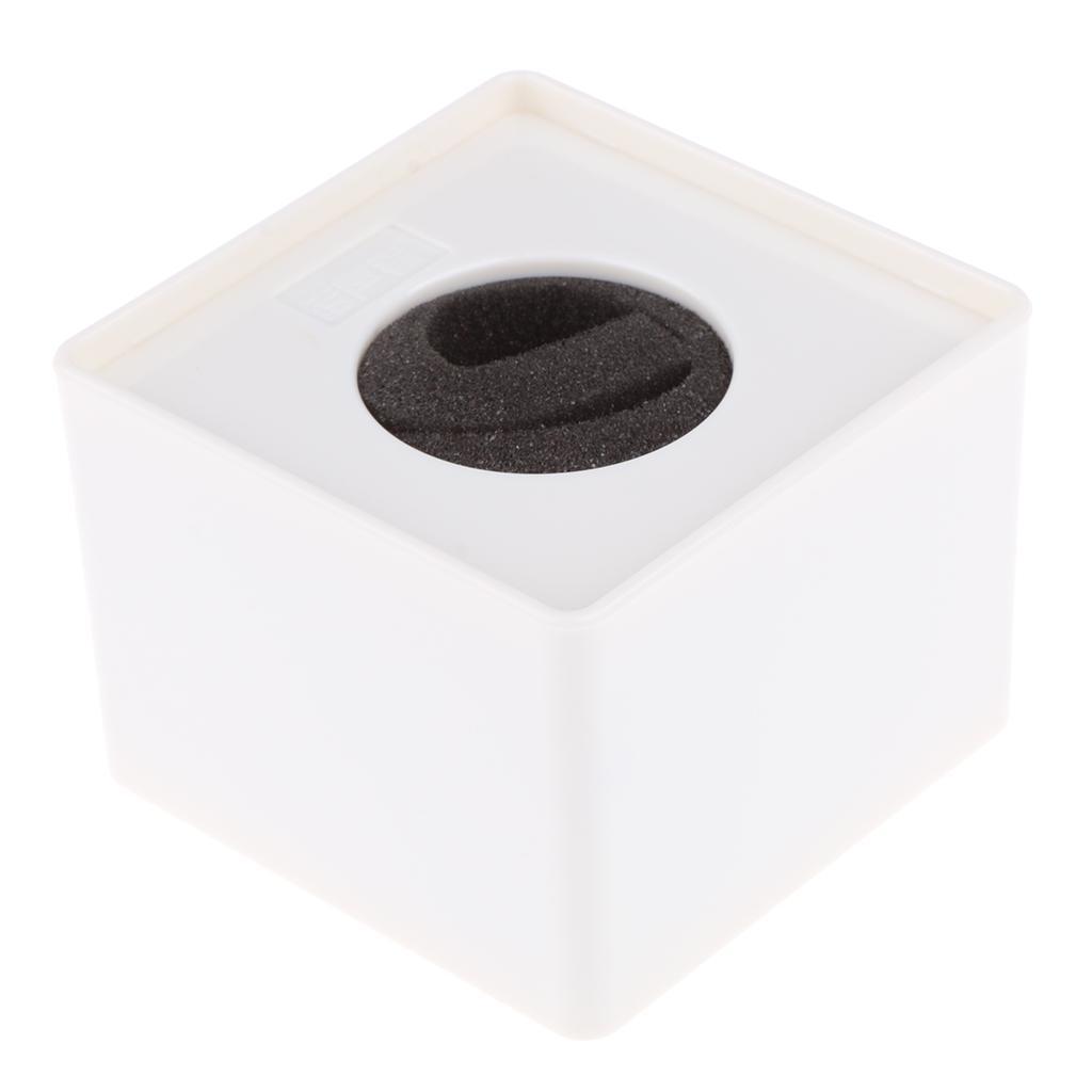 2pcs 42mm Round Handheld Microphone Interview Square Cube Flag Station