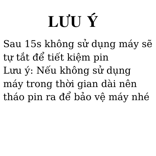 Nhiệt kế hồng ngoại đo trán độ chính xác cao an toàn với cơ thể - Tăng pin