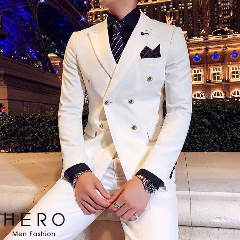 Bộ Vest Nam 6 Cúc, Suit Nam 6 Cúc