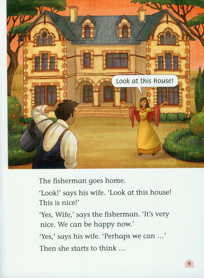 Sách ngoại văn: Classic Tales 2 The Fisherman and his Wife N/Ed