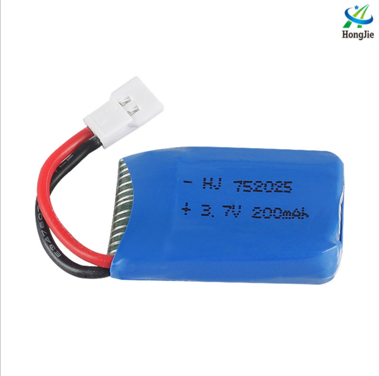 Pin 3.7v 200mah Pin sạc đồ chơi điều khiển có mạch bảo vệ xả 25c