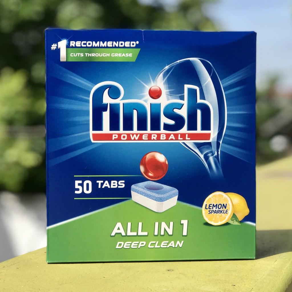 Viên rửa chén Finish All in one 50 viên