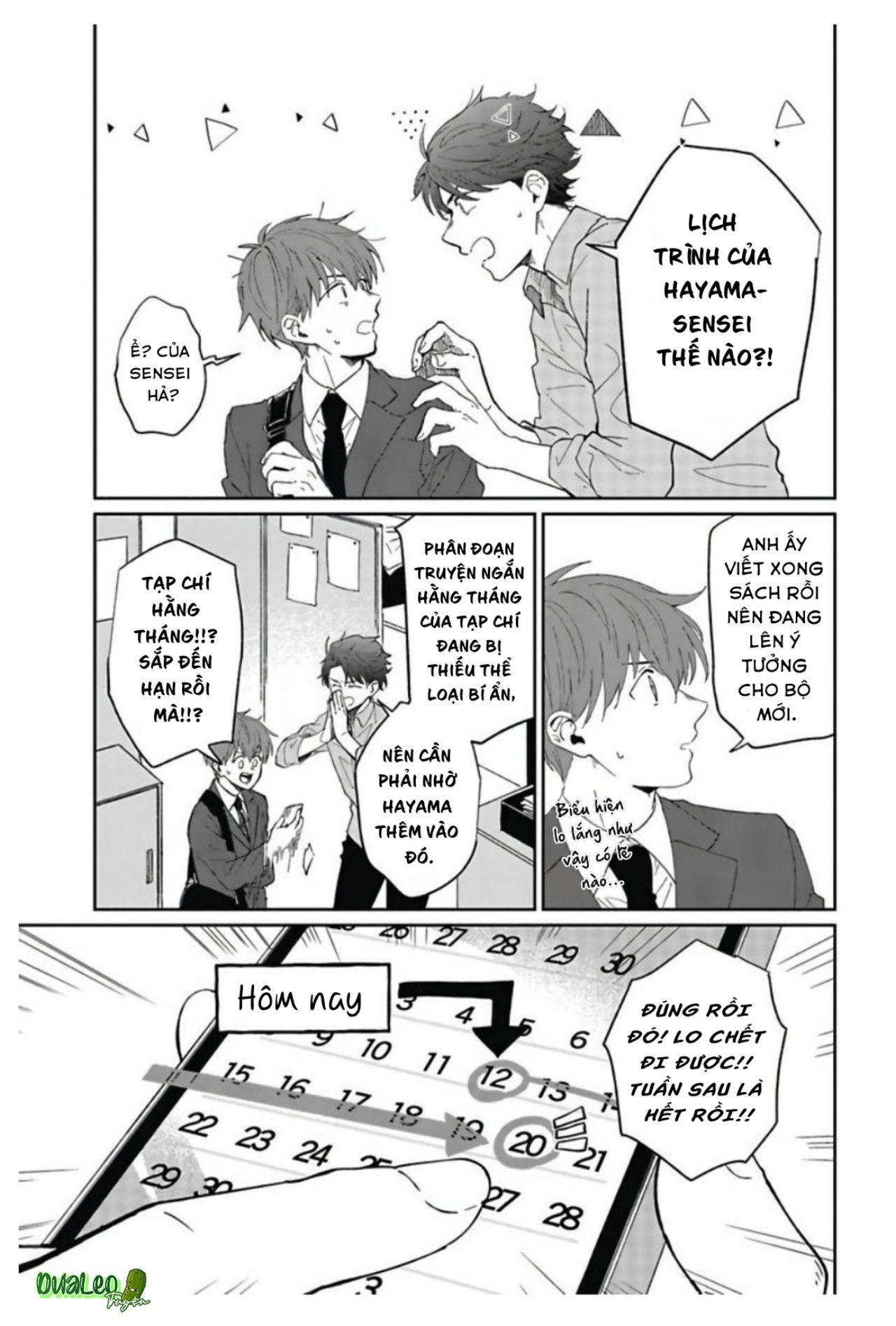 gối ôm duy nhất của hayama-sensei's (end) chapter 2 7