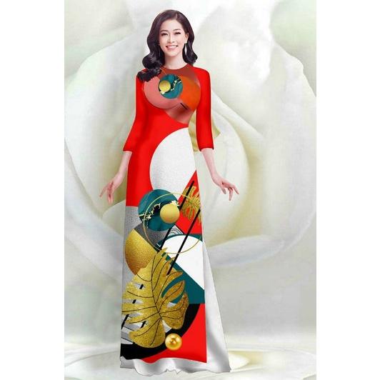 SÉT ÁO DÀI GẤM LỤA TRUYỀN THỐNG