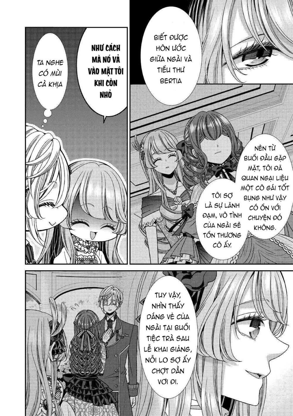 nhật ký theo dõi vị hôn thê tự nhận mình là nữ phụ phản diện 1 chapter 15 11