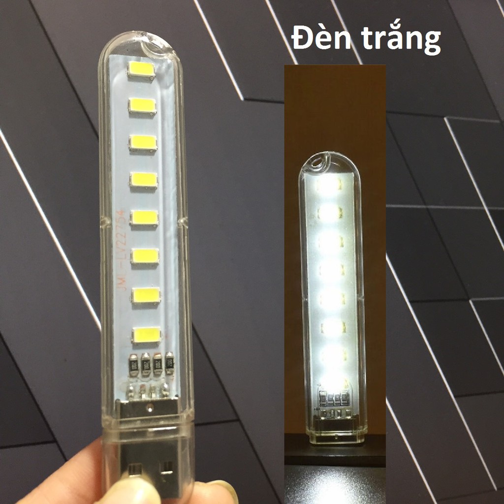 Đèn LED USB 8 bóng Mini