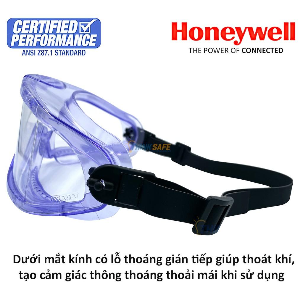 Kính bảo hộ chống hóa chất VMAXX kính bảo vệ ôm sát mặt, chống văng bắn, chống đọng hơi sương