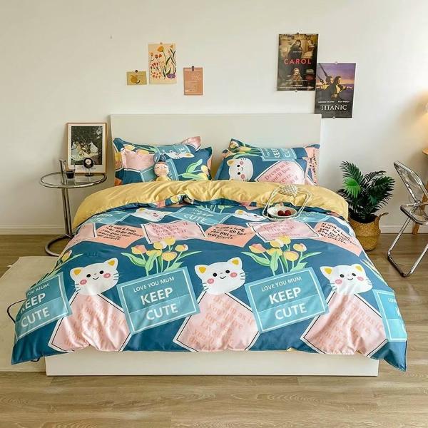 Trọn bộ 4 món cotton poly hàng nhập khẩu nguyên set.Mẫu 30