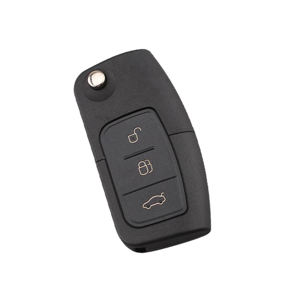 3 BTN Flip Folding Remote Key Fob Case Shell