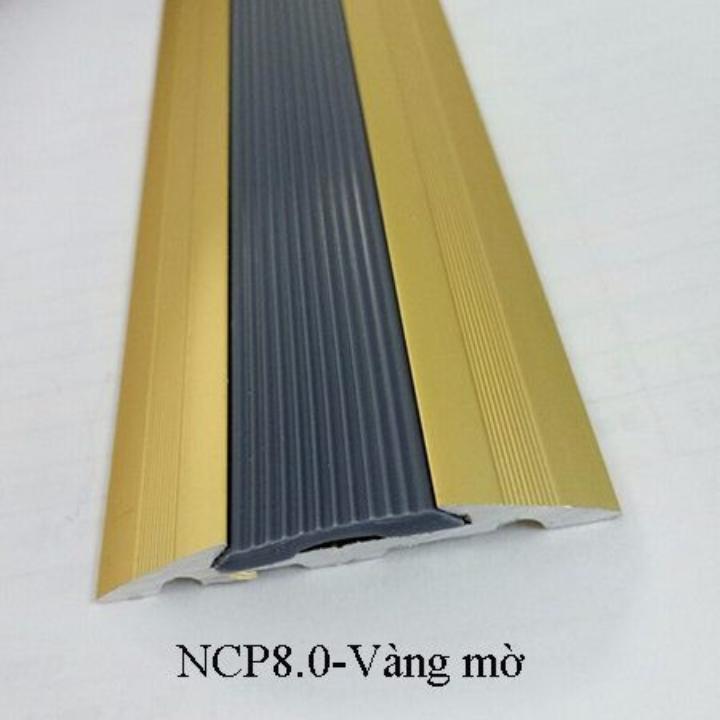 Nẹp nhôm mặt bằng, nẹp nhôm, nẹp chống trơn trượt bậc thang nhôm dễ thi công, giá rẻ