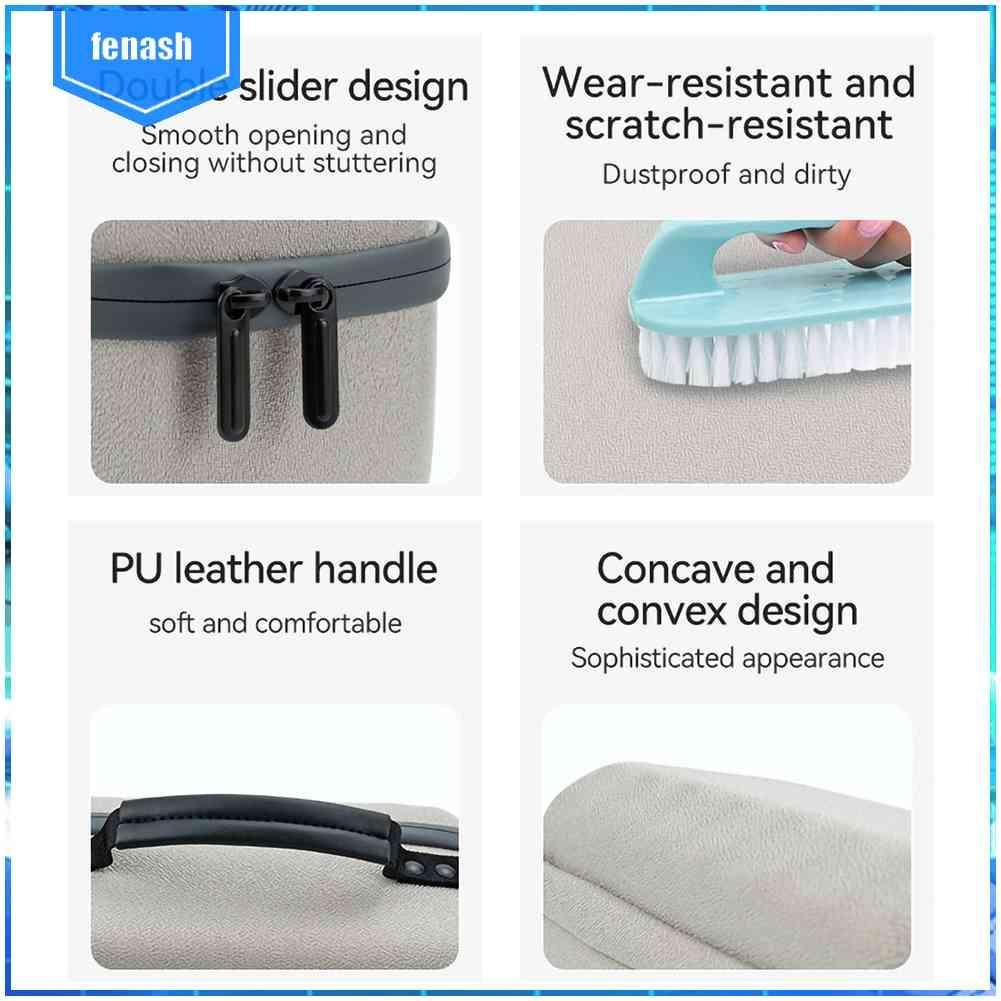 Túi Đựng Máy Chiếu Bằng EVA Cứng Có Khóa Kéo Kép Chống Bụi Chống Trầy Xước Cho Samsung PU