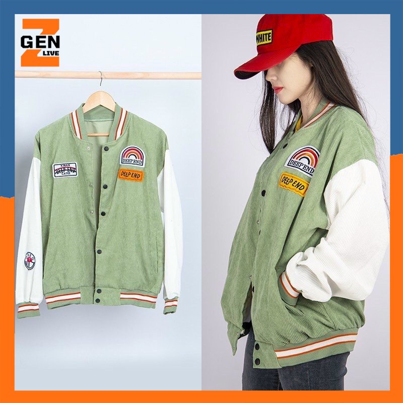 Áo bomber nam nữ form rộng, chất nhung tăm thoáng mát, hình in sắc nét không bong tróc - LZ FASHION - TP007