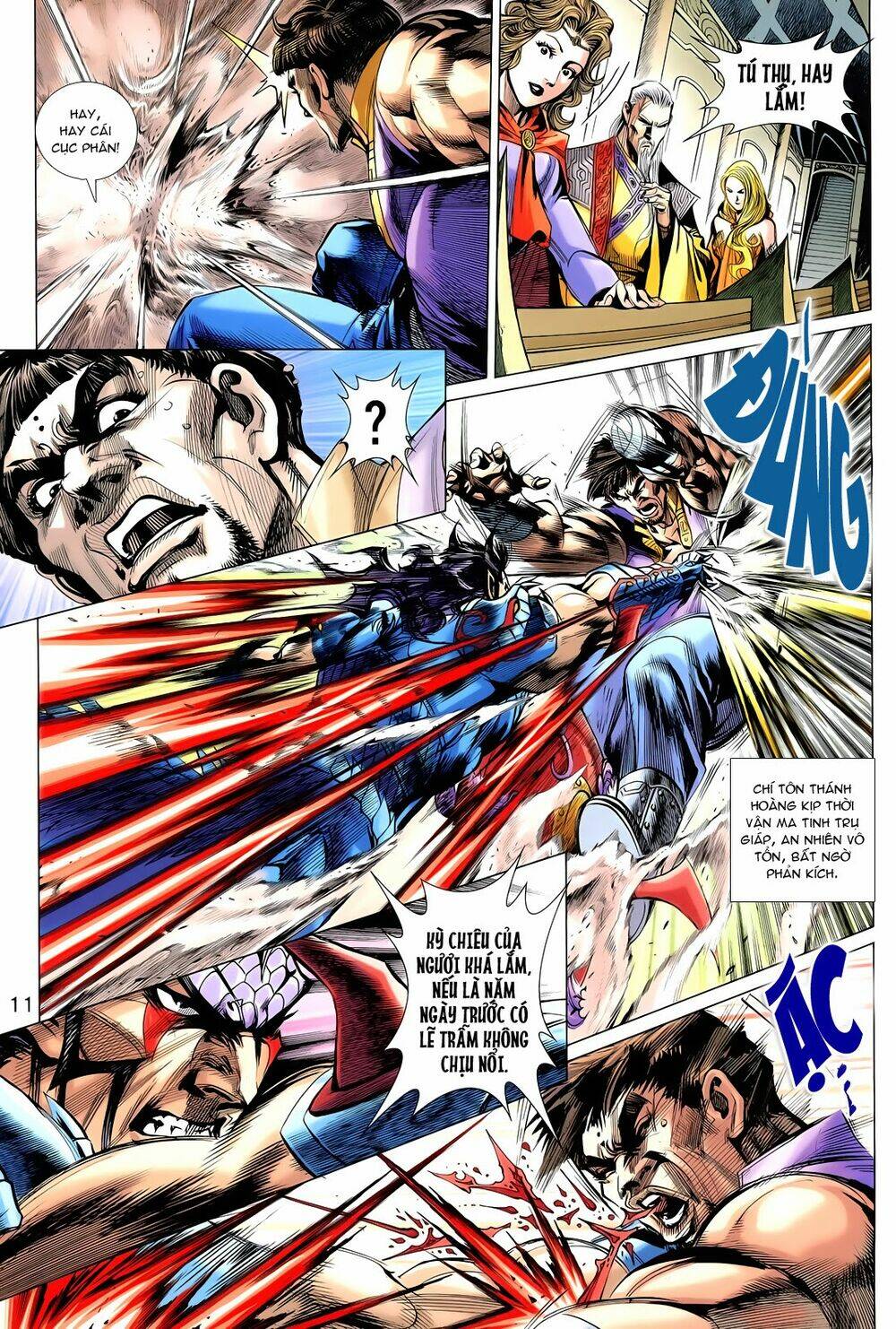 thần binh vấn thiên chapter 15 11
