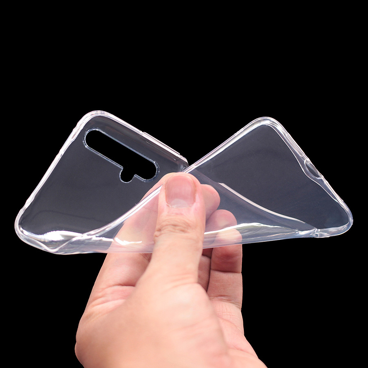 Ốp lưng dành cho Huawei Nova 5T silicone dẻo trong suốt cao cấp loại A+