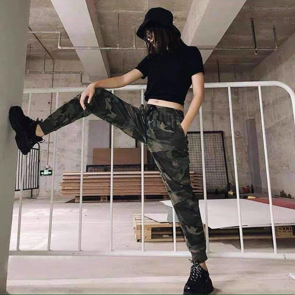 Quần Kaki Nam Nữ Phong Cách Lính Mỹ Siêu Chất Bao Ngầu Hot Trend