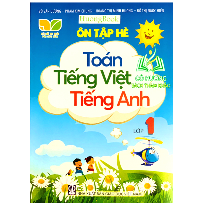 Sách - ôn tập hè toán tiếng việt tiếng anh lớp 1