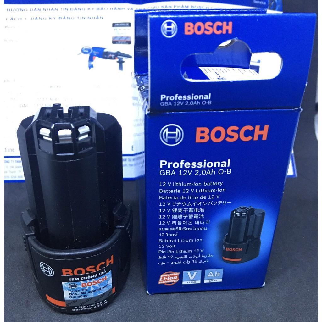 PIN LI-LON BOSCH PIN 12V --- 2.0AH - HÀNG CHÍNH HÃNG