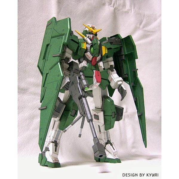 Mô hình giấy Gundamm GN-002 Dynames