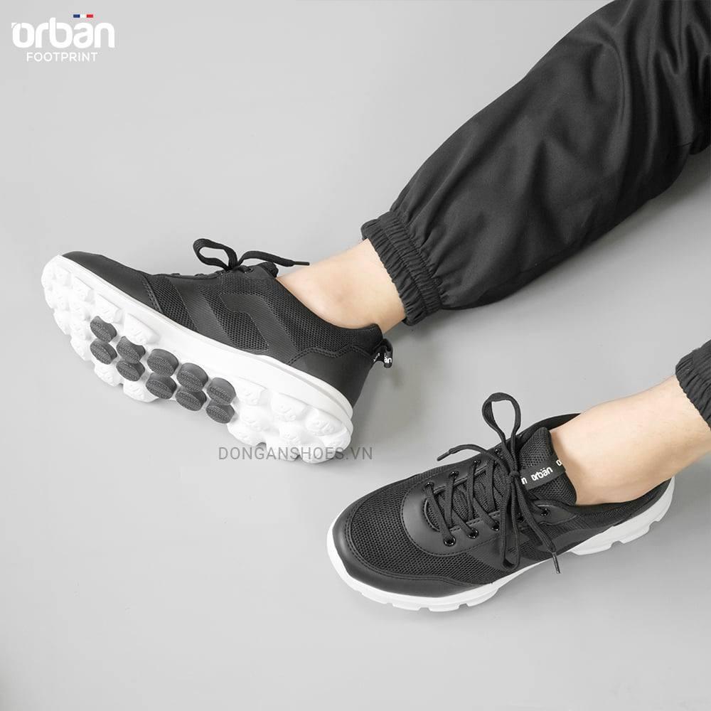 Giày thể thao nam cao cấp Urban TM2108 - 3 màu đen- ghi- xanh