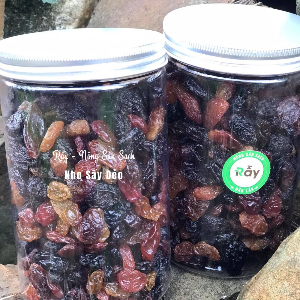 Nho khô Mỹ sấy mọng mixed 3 màu chua ngọt tự nhiên nhập khẩu Mỹ cao cấp