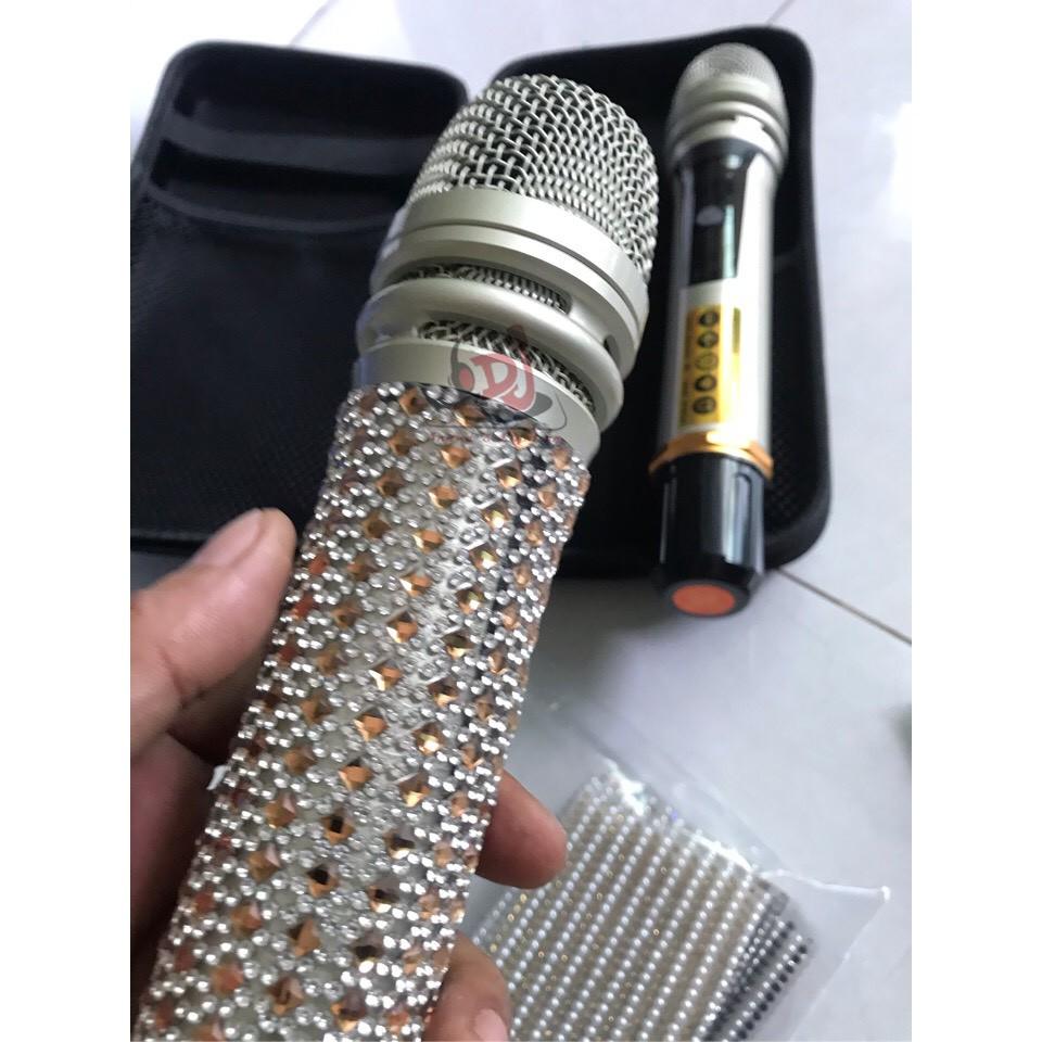 Áo bọc tay mic, vỏ micro, bọc micro kim tuyến, vỏ áo mic, vỏ bọc micro, micro bolero, microphone, mic karaoke