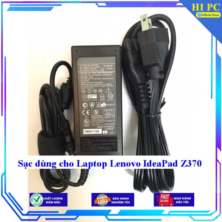 Sạc dùng cho Laptop Lenovo IdeaPad Z370 - Kèm Dây nguồn - Hàng Nhập Khẩu