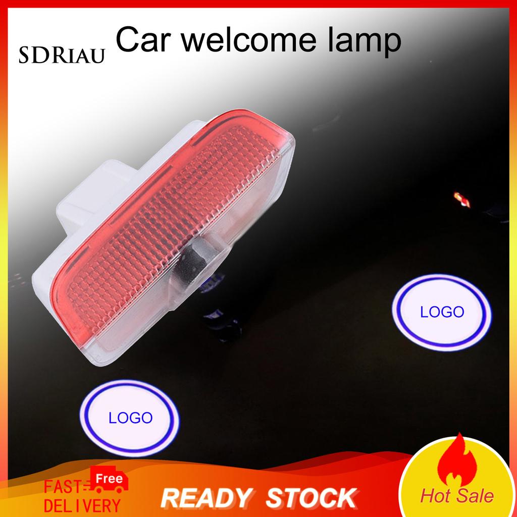 Set 2 Đèn Led Chiếu Sáng Không Dây Gắn Cửa Xe Ô Tô Vw-Topessat-Pon-Cc-Lamando