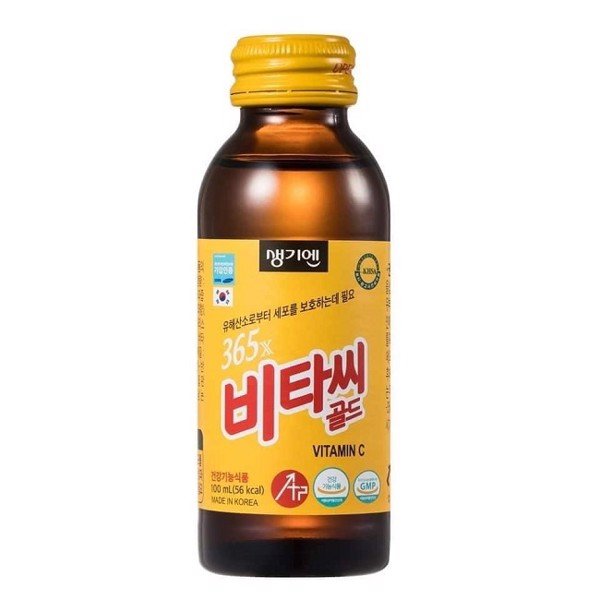 Nước Uống Bổ Sung Vitamin C 365X Hàn Quốc Hỗ Trợ Tăng Lực, Tăng Sức Đề Kháng 