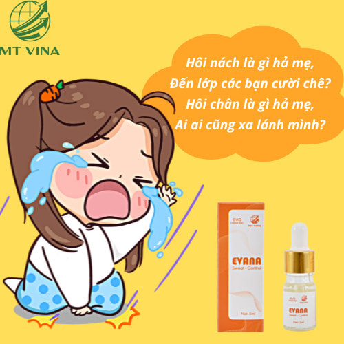 Combo 2 Serum hôi nách hôi chân Evana