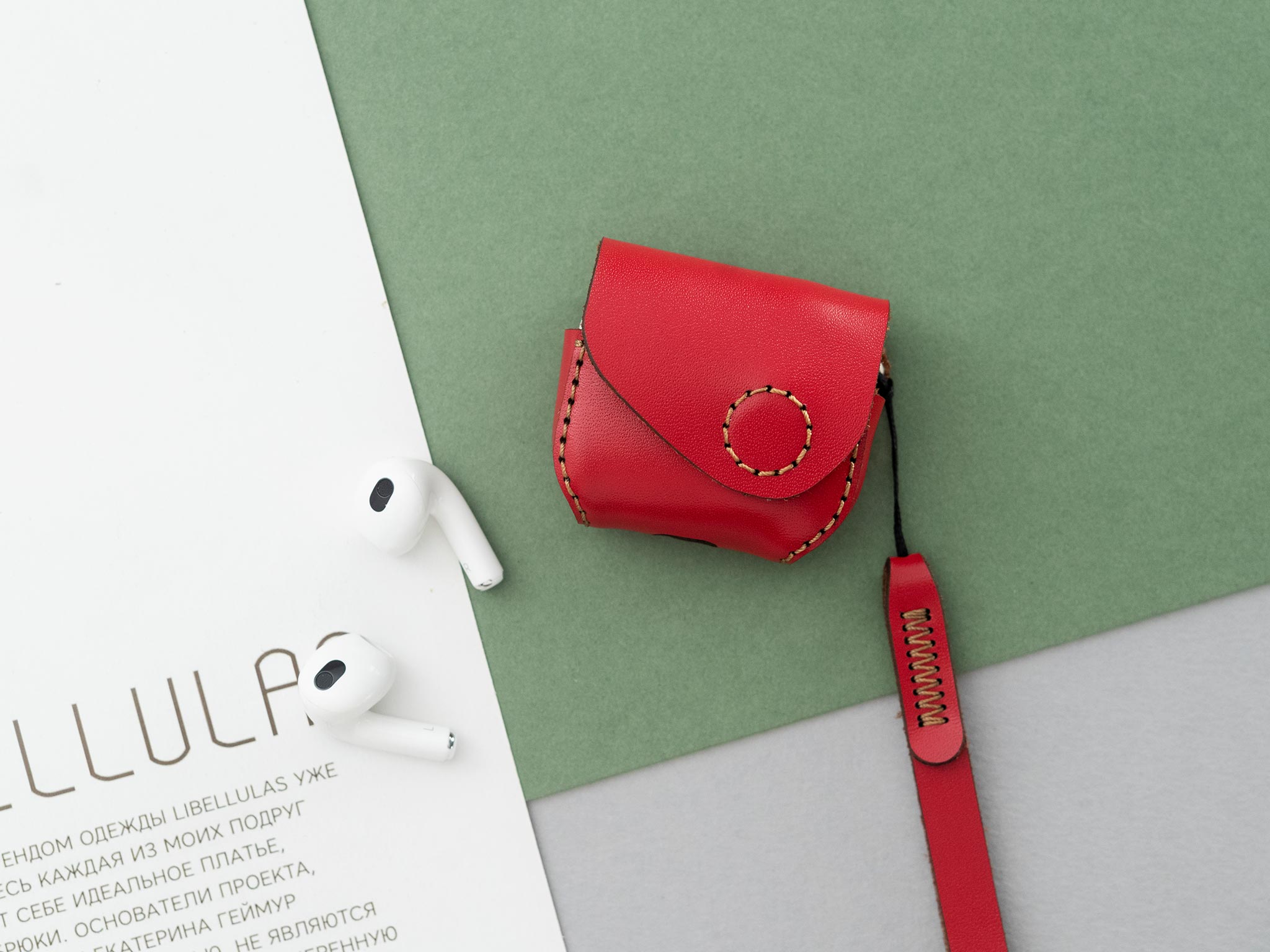 BAO DA DÀNH CHO AIRPODS 3 - CHÍNH HÃNG KHACTEN.COM