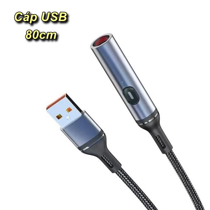 Cáp USB Sạc Tẩu Mồi Thông Minh