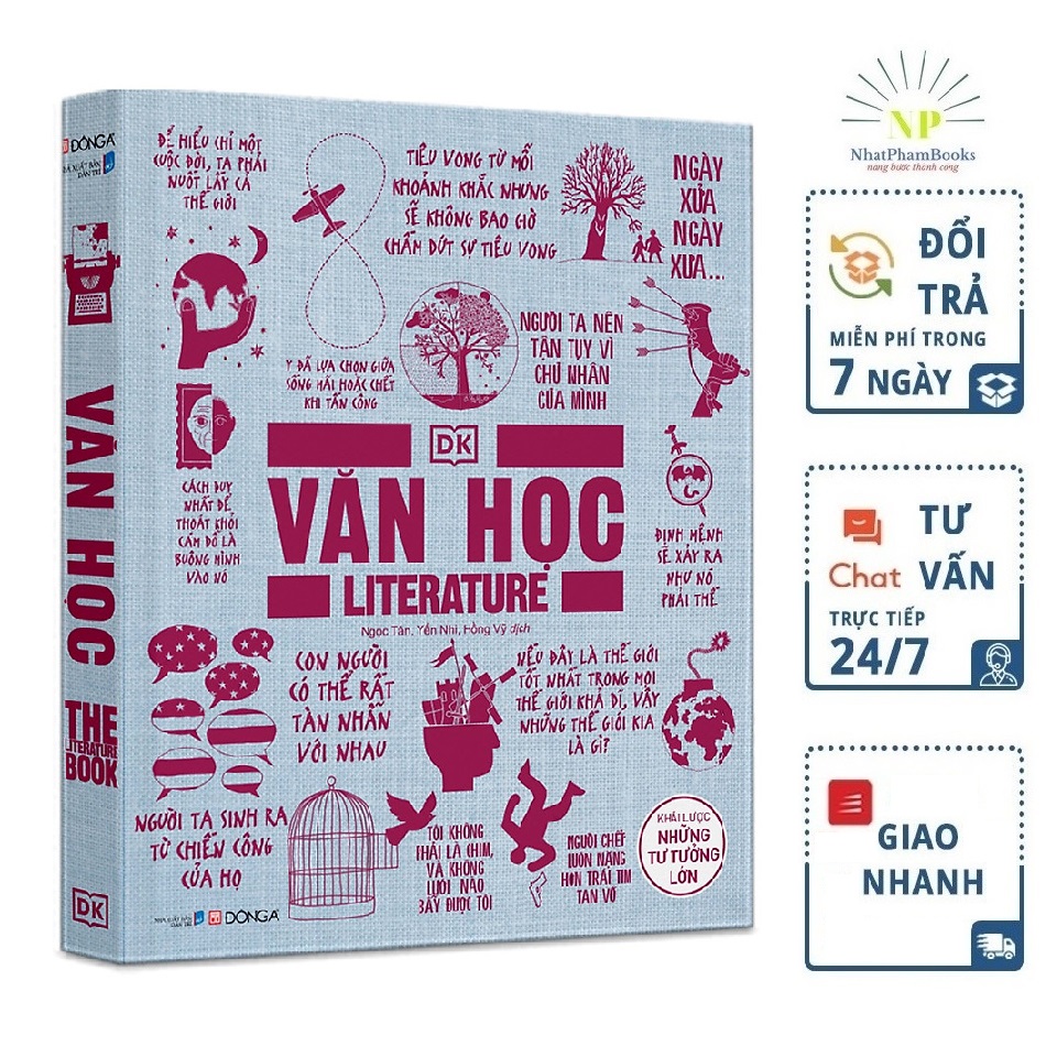Văn Học - Khái Lược Những Tư Tưởng Lớn Bìa Cứng Tặng Kèm Bookmark Nhatpham