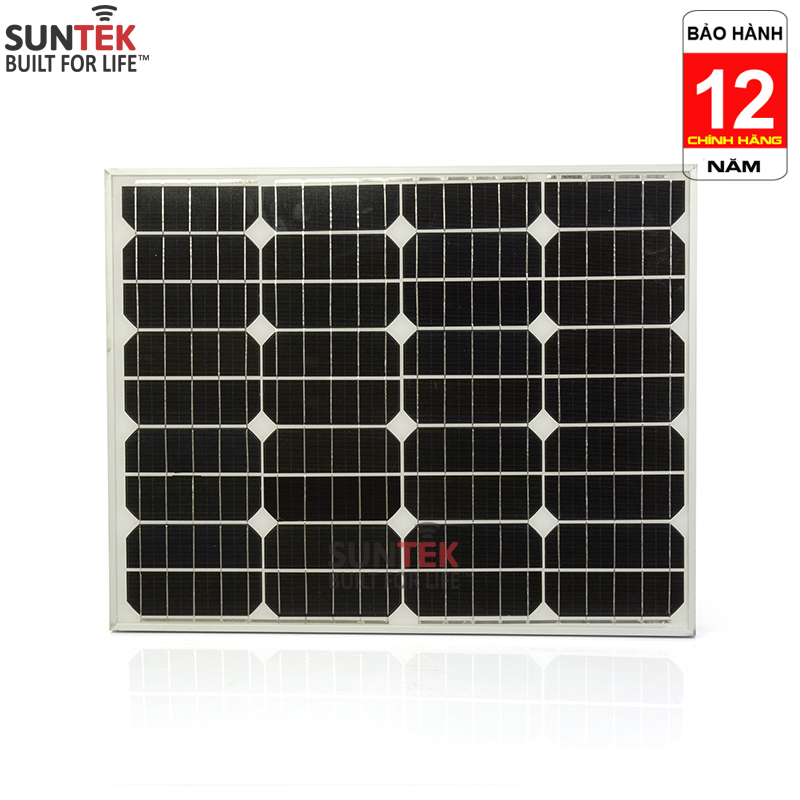 Tấm PIN Năng Lượng Mặt Trời SUNTEK SF32M-100W - Chống Nước/Bụi | Chuyên dụng cho Đèn/Quạt Tích Điện &amp; Acquy Lưu Trữ Điện | Tuổi thọ từ 30 đến 50 năm - Hàng Chính Hãng - Bảo hành 10 năm Tấm Pin NLMT