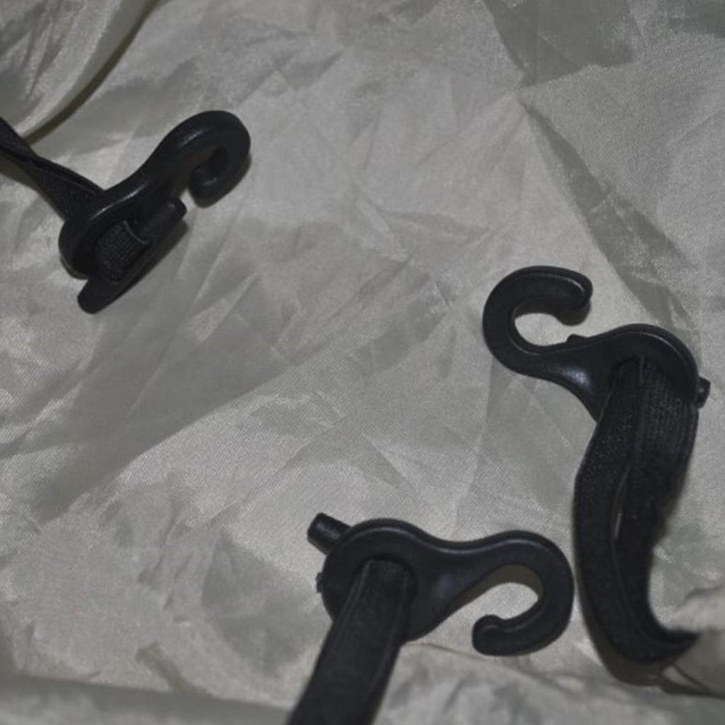 2x10Pcs / Set Tent Awning Attachment Hook Tie Rope 3.6 Cm End Bungee Rope