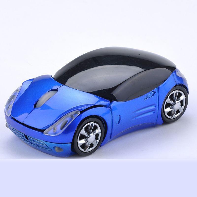 Chuột Quang Chơi Game Không Dây Hình Xe Hơi 2.4ghz 1600 Dpi