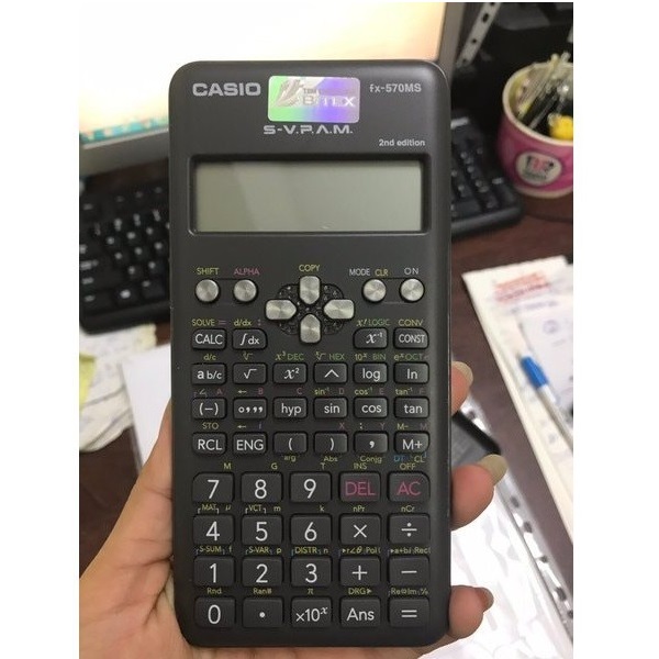 Máy tính Casio FX-570MS, Bảo hành 7 năm - Hàng chính hãng Bitex