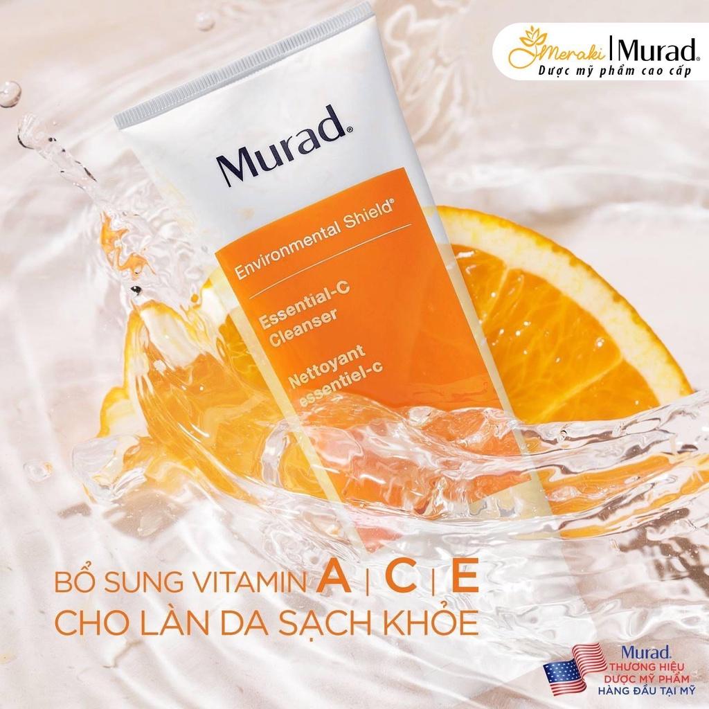 Sữa Rửa Mặt Loại Bỏ Tạp Chất & Cấp Ẩm Murad Environmental Shield Essential C Cleanser 200ml
