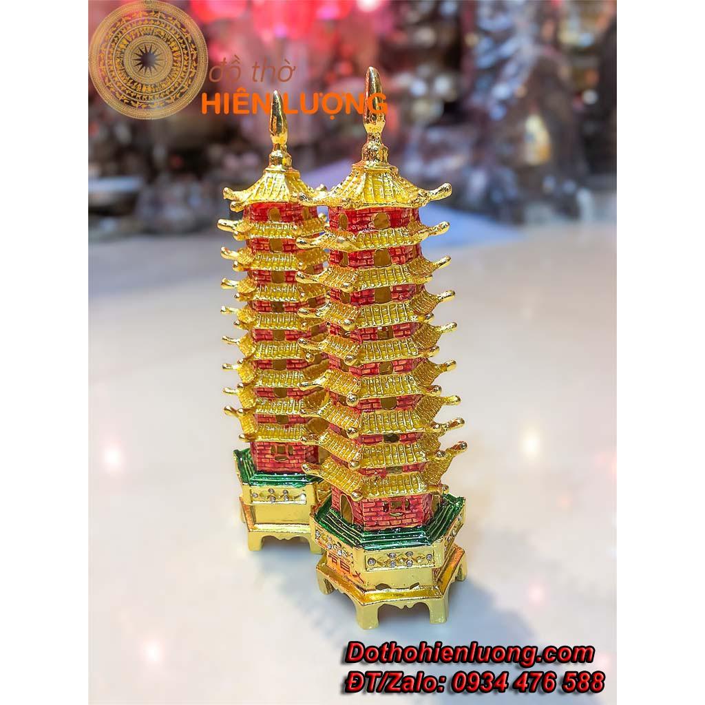Tháp Văn Xương Màu 9 Tầng Cao 20cm