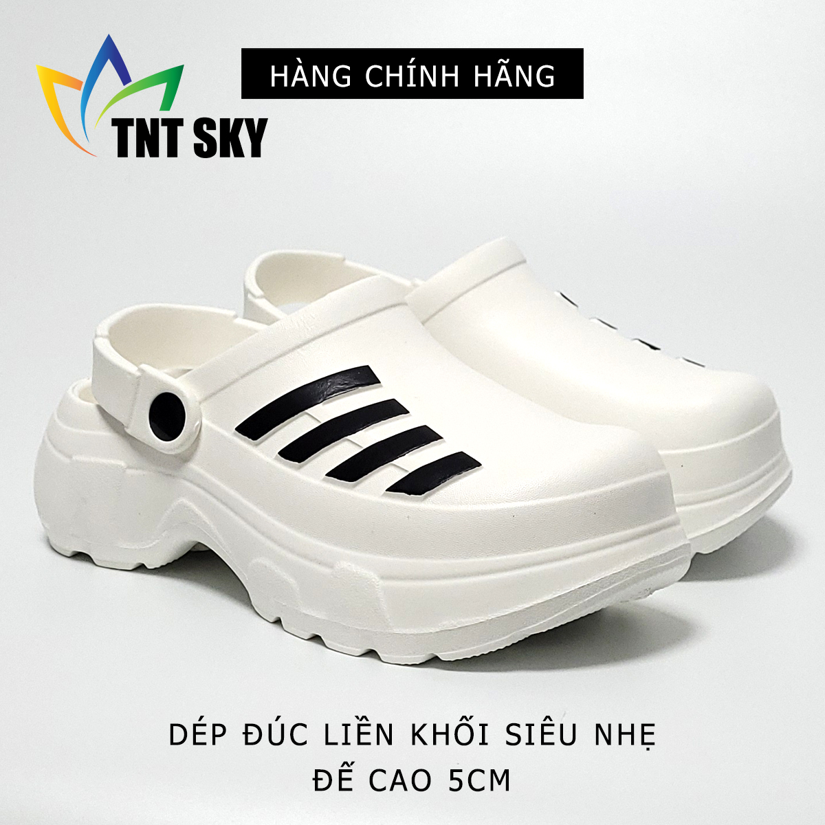 Giày Nữ Bít Mũi Đúc Liền Khối Siêu Nhẹ - Hàng Chính Hãng - TK553