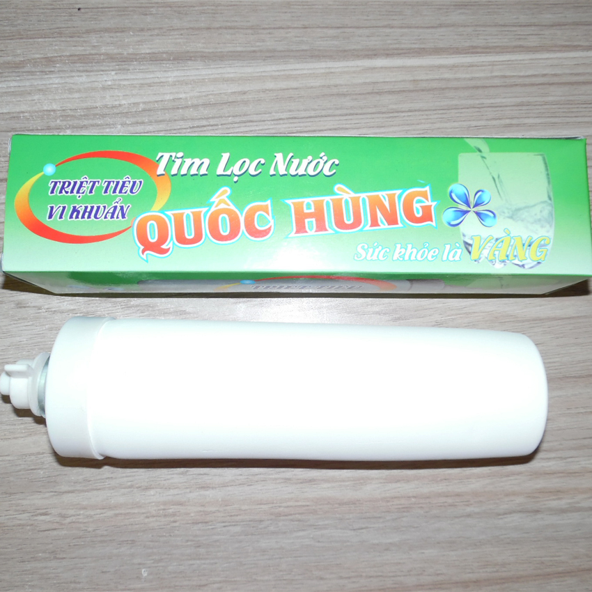 Tim sứ lọc nước triệt tiêu vi khuẩn