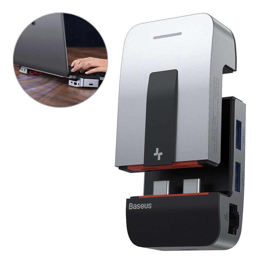 Hub chuyển đổi đa năng Baseus Macbook 9 in 1