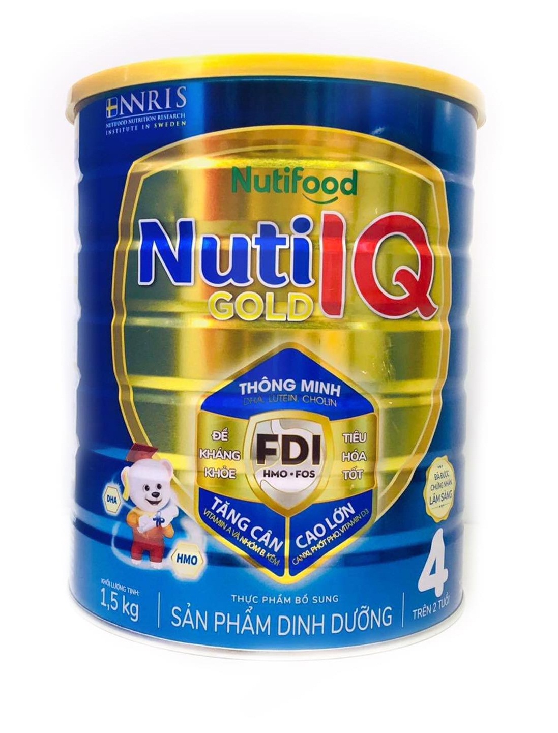 Sữa Bột Nutifood Nuti IQ Gold Step 4 (Từ 2 - 6 tuổi) - 1.5kg