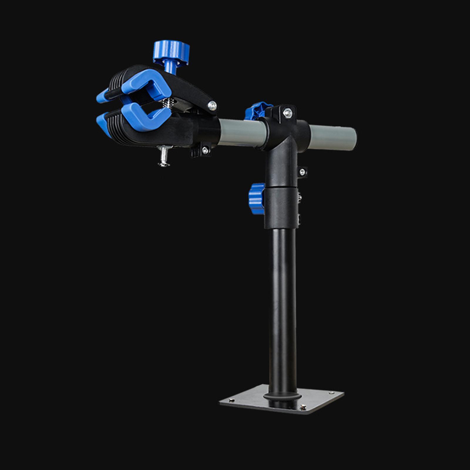 Adjustable Bicycle Wall Mount Rack Hanger Bike Repair Stand Maintenance Clamp Holder Garage Mechanic Workstand Hanger Clamp