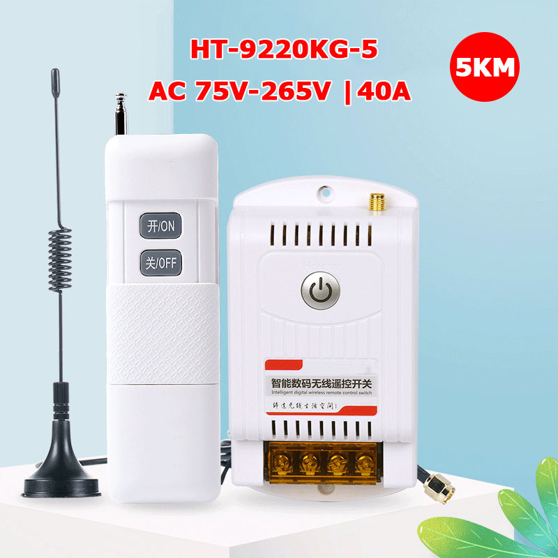 Công tắc điều khiển từ xa HT-9220KG-5 220v 5000m 5km