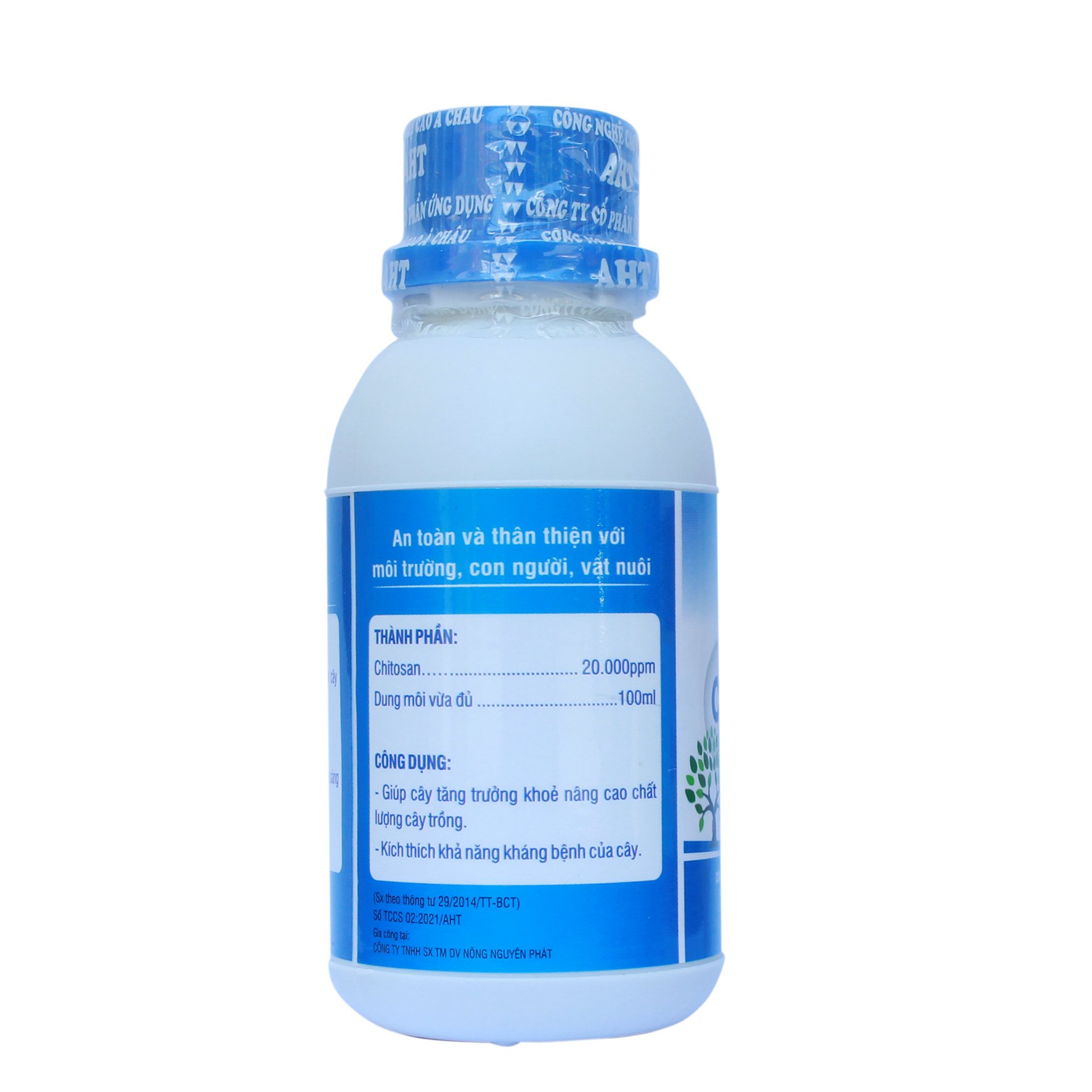 Phân bón vi lượng Nano Chitosan AHT 100ml