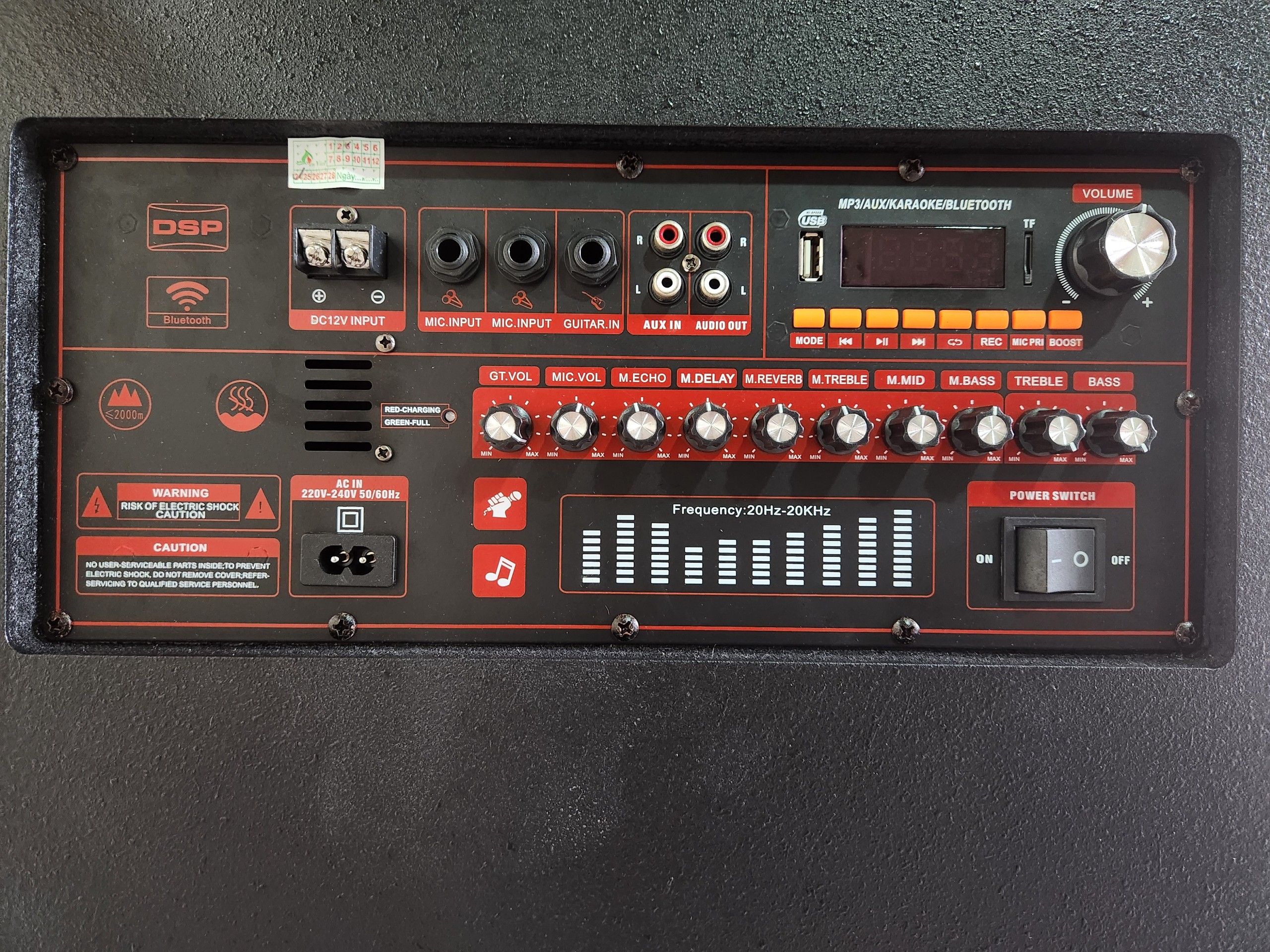 Loa Kéo Di Động Karaoke Bass 40 U.B.L LK-40U80 (800W) 4 Tấc - Màu Ngẫu Nhiên - Chính Hãng