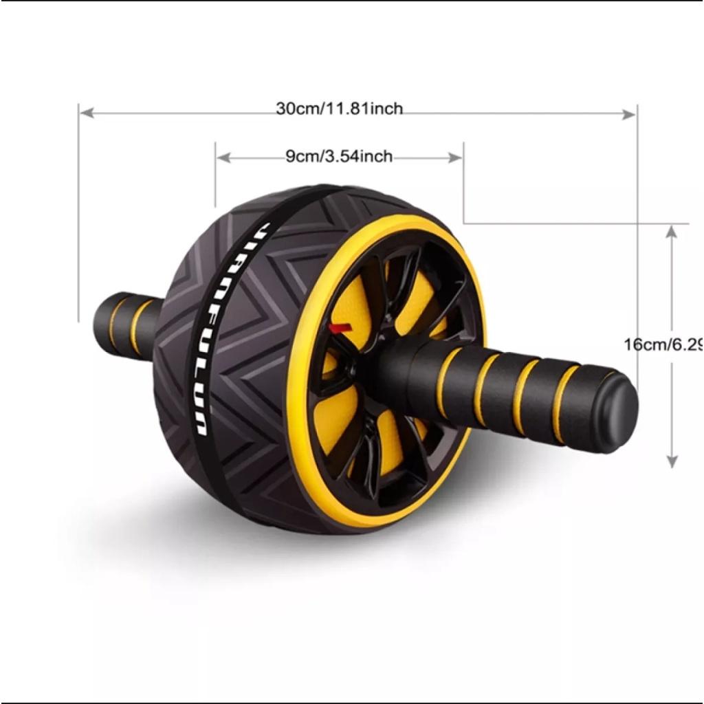 Bánh Lăn Tập Cơ Bụng Một Bánh Cao Cấp Con Lăn ABS
