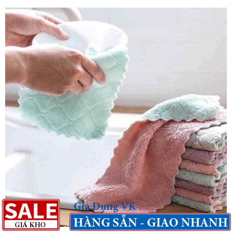 Khăn Lau Bếp Vệ Sinh Đa Năng 2 Mặt Siêu Thấm